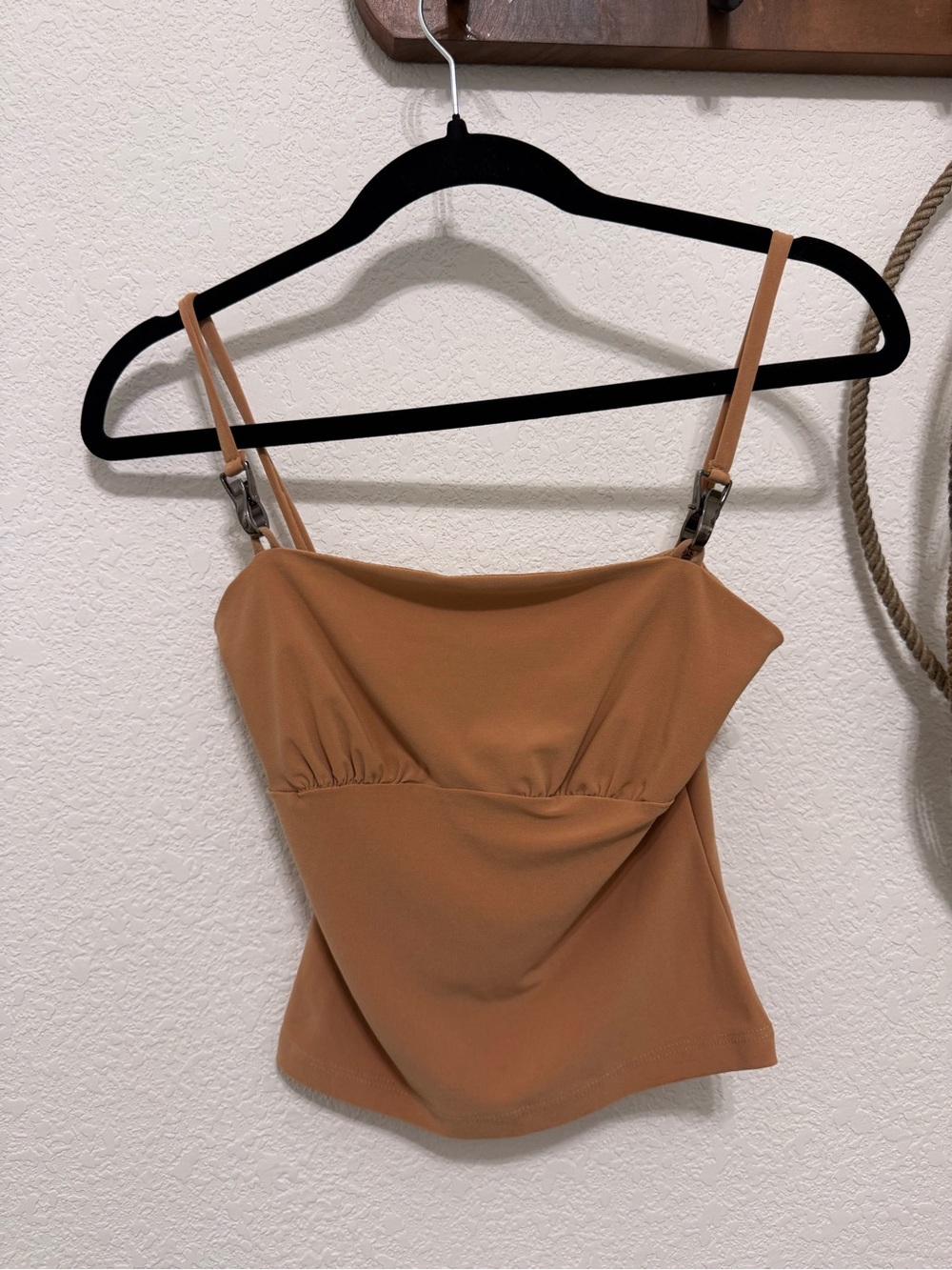 Vintage Y2K Codigo U.S.A. Camel Tan Cami Tank Top